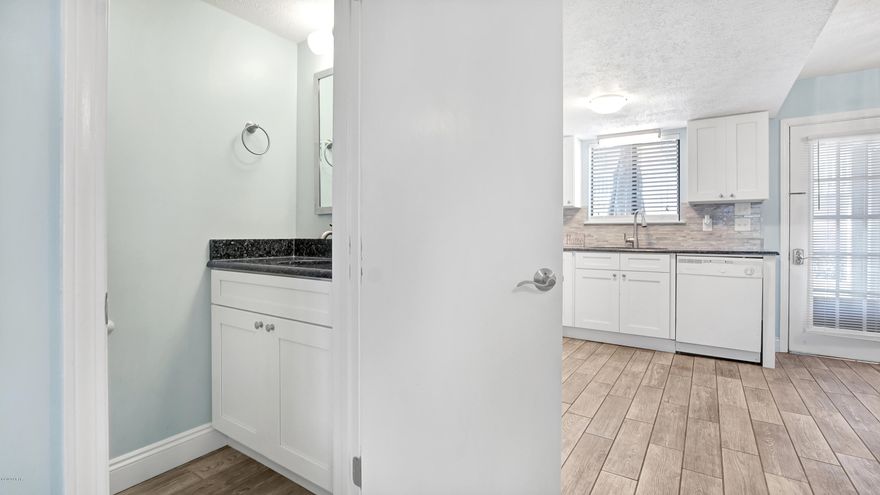 This beautifully renovated townhome would make the prefect 2nd home or permanent residence! This gated & golf cart friendly  resort has unbelievable amenities including 11 pools, 5 of which are heater in the winter, tennis, mini golf, shuffleboard, & playground. The beach access is right across the street & includes a gulf front pool & restaurant! Downstairs you'll immediately notice the amazing tile floors & open floor plan. The living/dining room combo is perfect for large get-to-gathers. The kitchen is super functional & offers many cabinets & sufficient counter space.  You & your gusts will appreciate the half bath & laundry room! Upstairs features two large bedrooms, full bathroom w/walk-in shower. Centrally located. Must see!