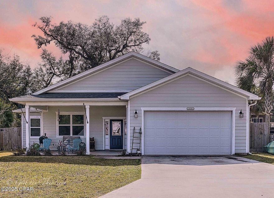You have to take the time to check out this Amazing open concept 3/2, with an office, 2021 build, just 5 miles from Tyndall AFB main gate and within walking distance to East Bay and Pratt Bayou. This property has 10-foot ceilings throughout the home, an oversized laundry room equipped with washer and dryer, black stainless steel kitchen appliances, his and her master closets, oversized separate tub and shower in the master. Split bedroom floor plan is which is great for privacy and efficient use of space, Irrigation and an 8 ft privacy fence. Please text a photo of your driver's license to our office number ending in 1673,  along with the name of the property that you are interested in and we will schedule your showing within 1 business day.  We apologize for  being cryptic about our phone number, it is likely on the web page you are viewing, but our MLS rules make this procedure LESS THAN 'user-friendly'.  Please do not fill out an application on any website until we send you the invite AFTER your showing.  Thank you.