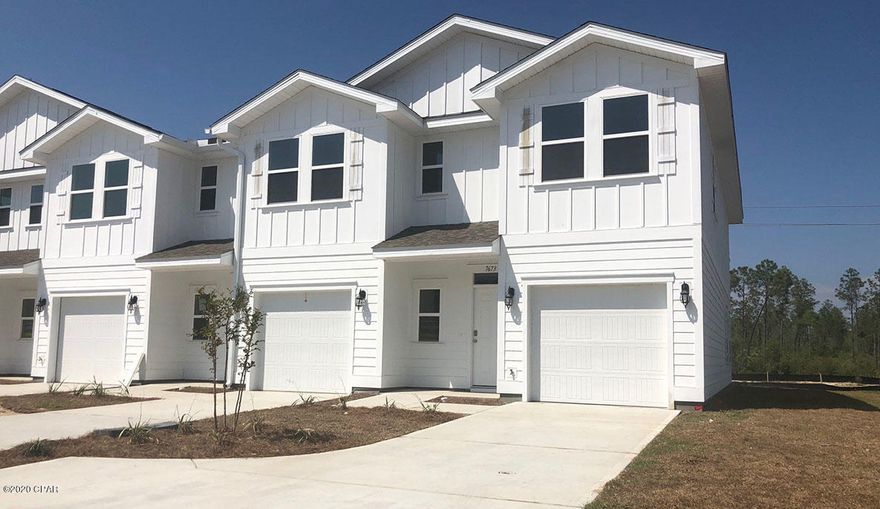 Welcome to the newly constructed Phase II at Hathaway Townhomes! Ready to close by 4/30/2020. From the moment you enter this townhome, you

will be impressed by the beautiful interior doors with nickel hardware, vinyl plank flooring and designer lighting package. Plush carpet is in all bedrooms. The

kitchen is equipped with appliances including a range, microwave and dishwasher as well as Kinetico water filtration. Upstairs you will find 3 bedrooms with plush

carpeting. Two of the bedrooms share a bath with granite countertops and shower/tub combo. The Master bedroom has tiled shower, a double vanity with granite

countertops and a walk-in closet.