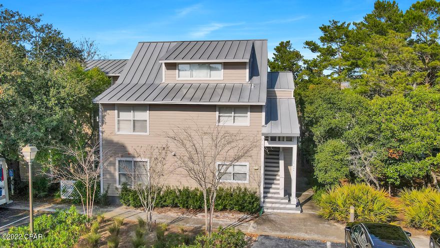 Beautifully renovated 4 bedroom/3 Bath cottage style condo. This property offers two story ceilings in the spacious living room, an open floorplan to the dining/kitchen, and plenty of space to make your home or a great investment property. Kitchen has stainless appliances and new cabinets. A fun spiral staircase leads to the loft bedroom. This unit comes fully furnished with gorgeous coastal furnishings. The master bedroom has an en suite bathroom and balcony access. Hidden Dunes offer some great amenities including Pool, Tennis Court, Grilling Area, and Beach Access.