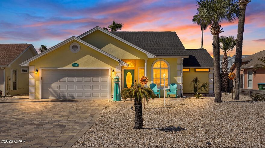 Coastal comfort meets prime location in sought-after Bid-A-Wee Beach. This is an amazing golf cart community and walkable to the beach. Located south of Highway 98 and less than two miles from Pier Park, this beautifully updated 3-bedroom, 2-bath home offers the perfect blend of convenience, charm, and beachside living.
Inside, the remodeled kitchen is ready to impress with brand-new cabinetry, solid surface countertops, and stainless steel appliances. Updated bathrooms with tiled shower, tasteful finishes, and plantation shutters in the main living areas and Florida sunroom add style and warmth throughout. This home can be offered fully furnished and ready for immediate enjoyment.
The Florida sunroom opens to a private backyard retreat featuring a sparkling pool and additional patio space ideal for entertaining, relaxing, or soaking up the Florida sunshine.
Residents have the option to join the Bid-A-Wee Beach Community Association for just $100 per year, providing access to private deeded beach entry or no mandatory HOA dues. Short-term rentals are not permitted, making this an ideal fit for a primary residence, second home, or peaceful getaway near the Gulf. Homes with this location, pool, and optional beach access are hard to find, Schedule your appt today.