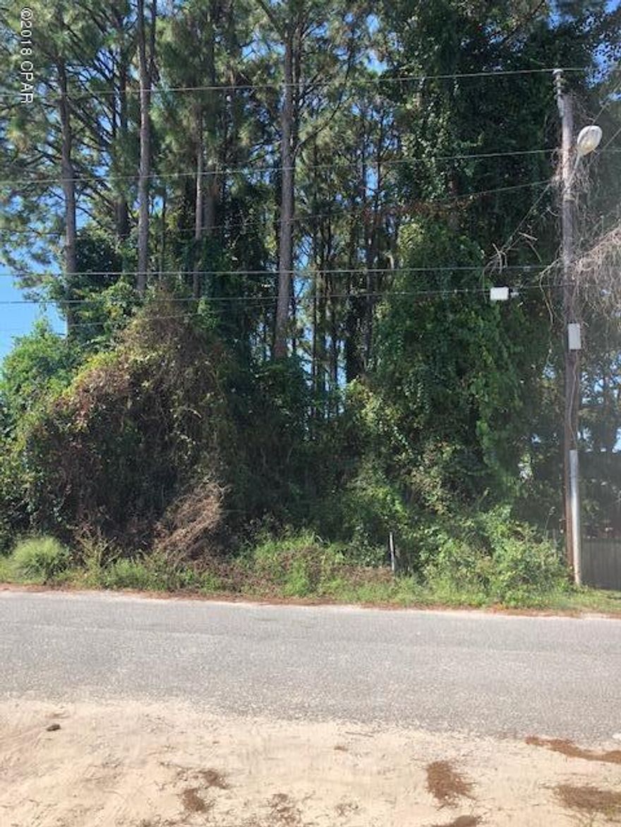 Nice sized lot, great location for new construction. NOT IN FLOOD ZONE !!!  Close to the beach, closer to Grand Lagoon. Boat launch nearby.