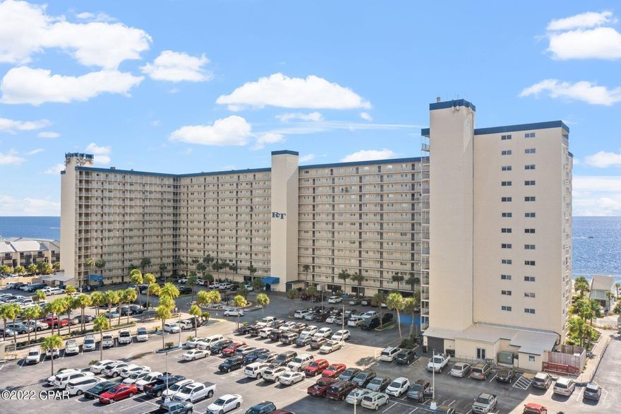 You will love Regency Towers for so many reasons! This unit is being sold furnished and rental ready; gulf front master & living area, both open to the balcony; unit is on the sought after 2nd floor.  The Regency is one of the few gated beach condominium resorts that has 24 hour security.  This complex is know for its' amenities which include two large pools with one being heated, a poolside Tiki bar, kiddie pool, hot tub and so much more! Call for more details!