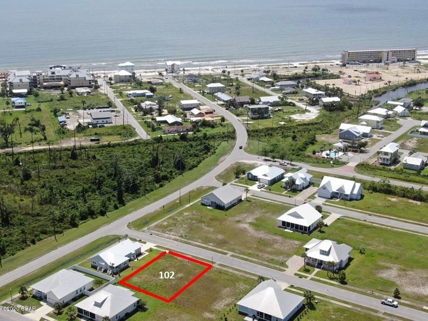 This residential lot is in the beautiful Casuna subdivision development less than I/2 a mile to the beach. It is an easy golf cart ride, bike ride, or walk to the sugar white sand. Casuna has a community pool, pool house, sidewalks and streetlights. The homes in this subdivision survived hurricane Michael! Covenants and Restrictions require coastal design architecture and house plans must be approved by the architectural review board. X flood zone. HOA dues are $700 annually. Lot 102 St. Charles St. and Lot 104 St. Charles are also offered as a package for $135,000.