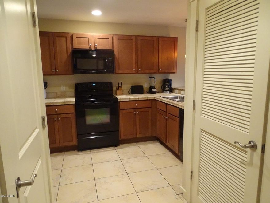 One of the lowest priced one bedroom condos across from the beach in Panama City Beach. Views of the Gulf of Mexico from the balcony as well as bedroom window.