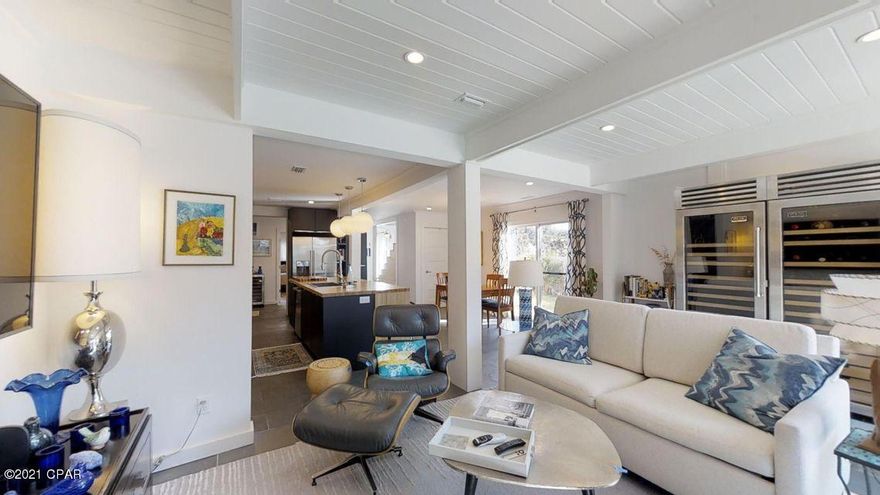 This beautiful beach home is exactly what you've been searching for! Comfortable and welcoming best defines this wonderful beach cottage, offering 3 bedroom plus Kids Loft - this home literally has it all... Starting with the Chef's inspired kitchen to the great room this home is designed to entertain! Custom designed outdoor living space along with Creative designed pool. This inviting home features Gulf views from upstairs master and deck! Along with a second living space upstairs... This house has it all. including deeded beach access!