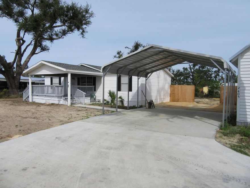 Beautiful newly remodeled 3 bedroom 2 bath double wide manufactured home is nestled on a spacious property just off of Baldwin Road. Large covered front porch, 2 car covered car port, yard storage building and centrally located near, schools, shopping, dining and just about everything one could possibly need. All property sizes and ages are approximate, please measure and/or verify if important. School assignments are subject to change, please check with Bay County for most accurate information. Deposit is the same as one month's rent. Pets allowed with owner approval and a $250.00 NON-REFUNDABLE pet fee applies per pet. Breed restrictions apply.