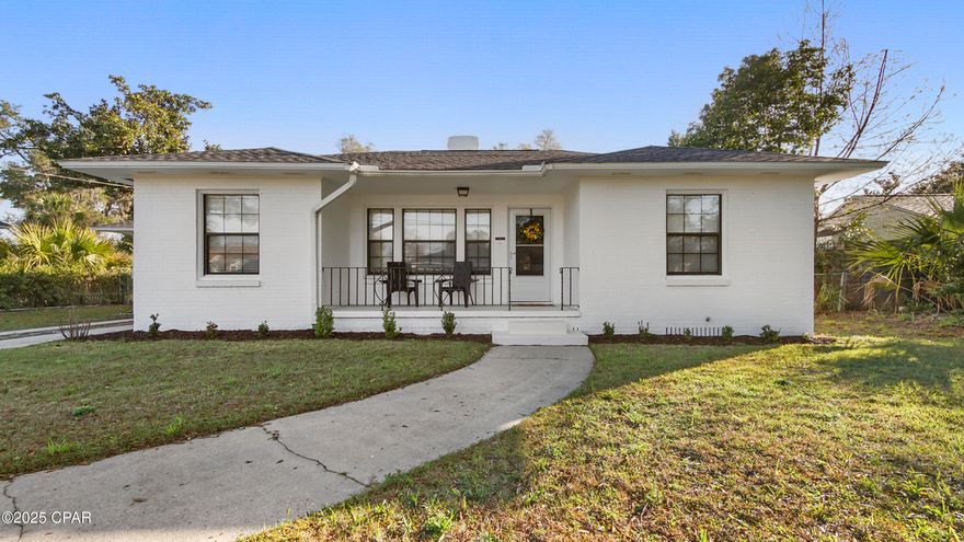 CURRENTLY UNDER CONTRACT, SELLER WILL CONSIDER BACKUP OFFERS' 
Welcome home to this delightful 3-bedroom, 1-bath gem nestled in the highly desirable Cove neighborhood! Full of character and modern conveniences, this home offers a warm and inviting atmosphere with thoughtful updates throughout.

Step inside to find a beautifully remodeled kitchen featuring brand-new appliances, perfect for preparing meals and gathering with loved ones. 

A cozy fireplace in the living area adds to the home's charm, while built-ins in the dining area provide extra storage and a touch of classic elegance. Need extra space? The converted garage area is fully functional with a mini-split system and serves as a laundry area with plenty of room for additional use. Plus, there's an extra flex room—ideal for a great room, home office, or game room to suit your lifestyle.

Covered front porch, fenced-in backyard,  block yard building for added storage or workshop potential. The wiring in home has been completely updated, giving you peace of mind for years to come.

This home is a perfect blend of charm and modern comfort—don't miss your chance to make it yours! Schedule your showing today!