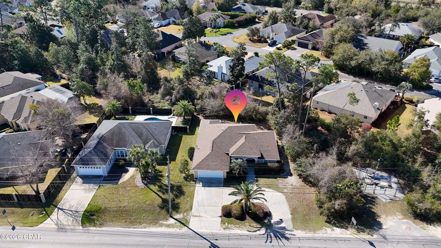 Welcome to your slice of paradise in the heart of Panama City Beach. Located just moments from the Gulf's emerald waters and sugar-white sands, 4607 Magnolia Beach Road offers the perfect blend of relaxed coastal living and everyday convenience.

This home features a popular split floor plan with tile flooring throughout for easy beach-side maintenance. The heart of the home is an inviting, open living area anchored by a gas fireplace, perfect for cozy evenings. The kitchen flows seamlessly into a breakfast nook and formal dining area, making it ideal for entertaining.

The spacious master suite serves as a private retreat, boasting elegant tray ceilings, a large walk-in closet, and a spa-like ensuite bathroom complete with a soaker tub and a separate walk-in shower. Two additional bedrooms share a well-appointed second bath, providing plenty of room for family or guests.

Key Exterior & Location Features:

Adventure Ready: Ample parking with plenty of room for your boat, golf cart, or recreational gear.

Prime East End Location: Nestled in a peaceful residential pocket with quick access to beach walkovers, marinas, and waterfront dining.

Proximity: Just minutes from St. Andrews State Park, public boat launches, and the area's best shopping and entertainment.

Whether you're searching for a primary residence, a coastal vacation home, or a versatile investment opportunity, this property delivers. Experience the best of the PCB lifestyle--from sunrise walks on the shore to sunset boat rides.

Schedule your private showing today