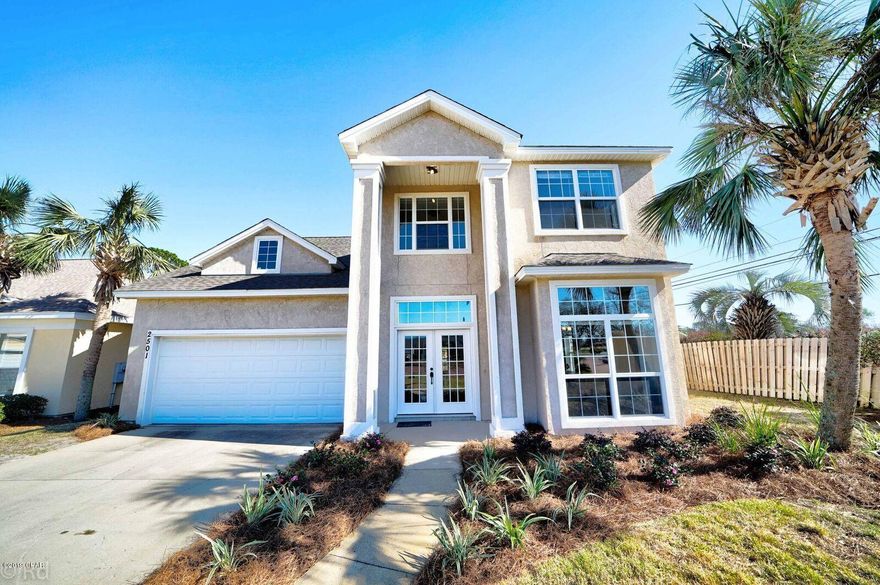 CURRENTLY UNDER CONTRACT, SELLER ACCEPTING BACKUP OFFERS  Fully Renovated Pelican Bay 4bd/2.5ba home in the heart of the east side of Panama City Beach. Renovations to include New Flooring, Counter tops, Paint, New Roof, Home features large open living room, downstairs master suite, kitchen with cabinets galore, and bonus room upstairs between the other 3 bedrooms. Top it off with a two car garage, two A/C units, and a great location and you've found a great home. Neighborhood boasts a bay side clubhouse with pool, hot tub, and pier, and nature walks joining various areas of the community. Check out the size of the rooms in this home, and call to see today!