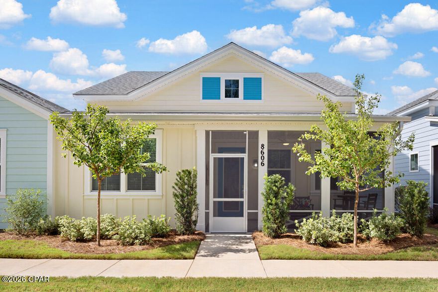 POPULAR MANGO FLOOR PLAN WITH WELL APPOINTED DESIGNER UPGRADES!  THIS HOME FEATURES 2 BEDROOM, 2 BATH & FLEX ROOM.  OPEN CONCEPT LIVING ROOM WITH LAMINATE AND TILE FLOORING THROUGHOUT THE HOME COMPLIMENTS THE UPGRADED CABINETRY AND QUARTZ COUNTERTOPS.  THIS HOME IS AVAILABLE FOR A SUMMER 2026 MOVE-IN!  ***PHOTOS ARE FLOOR PLAN NOT THE HOME BEING SOLD.