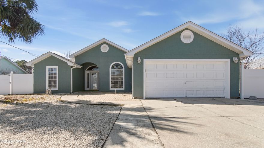 Beautiful single family beach house located in a desirable neighborhood with no HOA. This inviting home offers comfortable living spaces and a private screened-in pool perfect for relaxing or entertaining year-round. Just minutes from the beach, shopping, and dining, it's ideal as a primary home, vacation getaway, or investment property. Schedule your showing now!