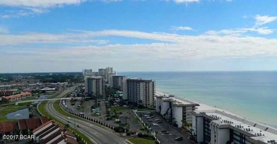 ***Seller will do over $35,000 in gross income this year!*** This is a highly sought after condominium complex with excellent amenities. This incredible condo features one bedroom with a sleeping alcove and a queen sleeper sofa and seller just replaced carpet with wood-like floors! There are excellent views of the beach and ocean from the balcony. The amenities that are offered at Grand Panama are second to none. Fitness center, two pools, hot tubs, tiki bars, beach service and more. This unit shows true pride of ownership. This condo shows pride of ownership and with the unbelievable gross rents it truly make this condo one of the best in the building! $34,600 gross in 2016, seller is ahead of his gross this year compared to last year and thinks he will hit $38,000 or so this year.