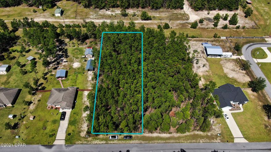 Welcome to the quiet, tucked away Pinebrook community! No HOA! A great opportunity to build your dream home in the country on this vacant residential lot. New homes have been coming to this neighborhood over the years. This property is 2.2 miles from Deane Bozeman Elementary, Middle, and High School serving Pre-K through 12th grade. Close to home will be a gas station/convenience store, Dollar General, Pizza Hut, and two local restaurants/seafood market: Frankie D's Pizza and Sandhills Shrimp Co.! Plenty of options nearby for family fun at the Southern Grace Lavender Farm, Extreme Paintball Park, Sunny Hills Golf Course, natural springs, nature trails/recreational parks, and horseback riding. Burnt Mill Creek public boat ramp with Bay/Gulf access and the Int'l Airport are within 20 miles. NOTE: Lot lines are not flagged, see dimensions and boundary survey in documents. Electric service in this neighborhood is with Gulf Coast Electric Co-Op; no current connection present. Per Bay County Utilities Dept: the homes in this community require a Well for water, and Septic. No sewer or public water available.