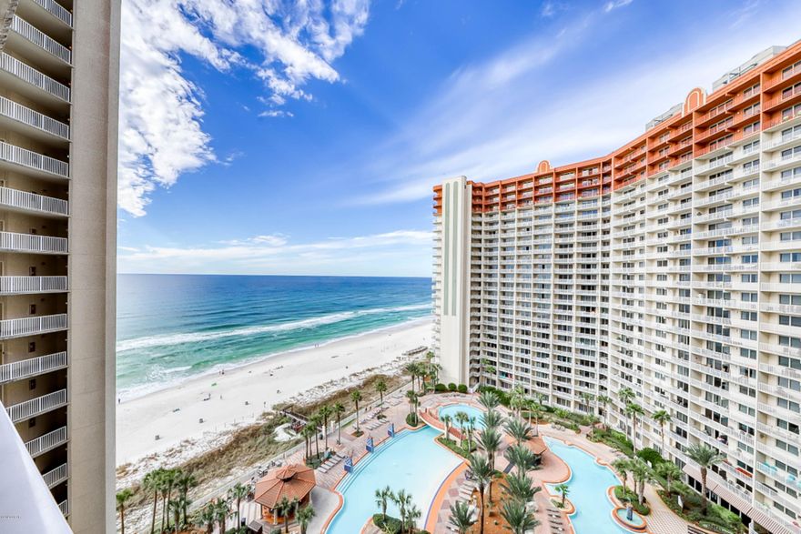 Great one bedroom, two bath condominium near the waterline with exceptional views of the Gulf of Mexico and sunsets.