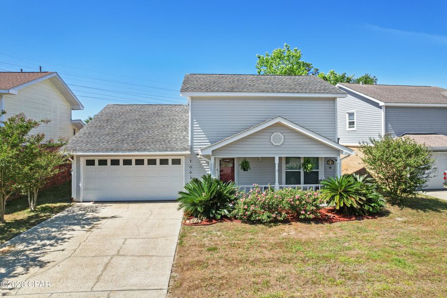 This classy 3 BD 2B, well maintained home is perfectly situated just off of 23rd street offering both convenience and a quiet cul-de-sac setting. Backing up to Northside Elementary the location is ideal for easy access to schools and nearby amenities. 
Recent updates include a beautifully renovated upstairs bathroom, fresh paint throughout and new flooring. Major improvements provide peace of mind with a new AC installed in 2021, along with updated ductwork and added insulation added in the attic for efficiency. As well as a new roof in 2020.
Step outside and enjoy your private backyard featuring a well maintained above ground pool installed in 2022, with a deck, perfect for relaxing or entertaining. This home is one you don't want to miss. Call today for a private tour.