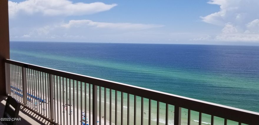 Outstanding Gulf Front Sunrise Beach Condo. Beautifully Remodeled In 2021. Updated Flooring, Kitchen, Both Bathrooms, Updated Stainless Style Appliances, Furnishings, etc. Condo Conveys Fully Furnished w/ Nice Beachy Flair. Huge 23 ft Long Balcony Has Forever Gulf Views of the Emerald Waters. Great Unit For Vacation Rental, 2nd Home, or Primary Residence. Large Primary BR w/ Equally Large Primary Bath. Multiple Closets As You Enter Bath Area. Bathroom Which Features Tile Flooring, Granite Double Vanity, Jetted Tub, & Separate Walk-In Shower. Condo Boasts 2nd Nice Sized BR & A Separate Bunk Room. You Can See The Gulf From Kitchen, Dining, & Living Areas. Unit Comes w/ 10 ft Deep Separate Storage Area (which is a Big Plus!). You Simply Must See This Unit.