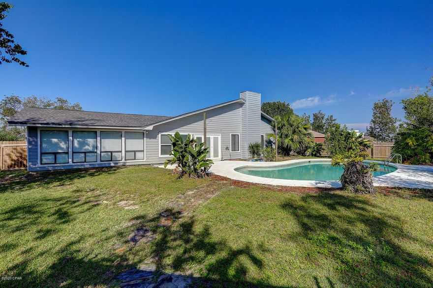 CURRENTLY UNDER CONTRACT, SELLER ACCEPTING BACK UP OFFERSNewly renovated home with all new kitchen, baths, flooring, appliances, lighting, AC, Pool Pump, hot water heater taken all the way down to the studs! New Roof! This 4 bedroom 2.5 bath home sits on a quiet cul de sac with large yard and a pool. It has a modified open floor plan with split bedrooms for a great layout. Both bathrooms have double vanities.  The 4th bedroom can be used as a second living area, mother in law area, game room, office and has it's own half bath. Ceramic tile are in the wet areas, luxury vinyl plank in the living areas and nice soft carpet in the bedroom.  There are multiple windows for great views of the backyard and pool.  The double garage and long driveway can accommodate multiple vehicles.  No HOA Fees. Seller is offering a $2,500 credit if closed by 12/31/2