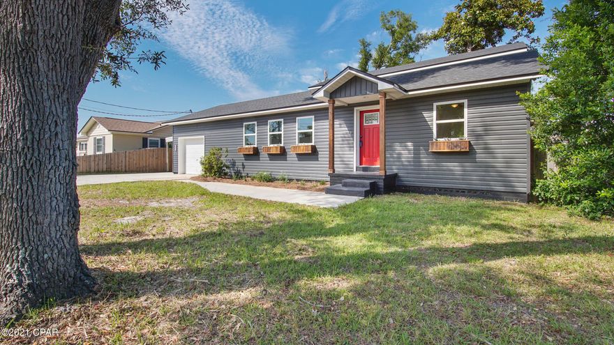 CURRENTLY UNDER CONTRACT, SELLER ACCEPTING BACKUP OFFERS - BEAUTIFUL HOME IN THE COVE! This isn't your average Cove home! The interior features 4 bedrooms, 3 full baths, a 1/2 bath downstairs (very convenient), over 2,700sf, an upstairs loft, 2 living rooms, a large eat-in kitchen, new vinyl plank flooring throughout, an interior laundry room, a single car garage and an additional carport. The XL family room is perfect for entertaining and has a fireplace with surrounding floor to ceiling built-ins. The kitchen has new cabinets, new quartz counter tops, new stainless steel appliances and a pantry. The exterior features a large backyard with alley access, a huge covered deck (great for parties and BBQs), and an additional covered porch. UPDATES Include: Roof, 2 HVACs, Water Heater, Siding, Windows, Flooring, Kitchen, Baths, and more.  This home has a lot to offer and is in a great neighborhood. Call today for a private preview.