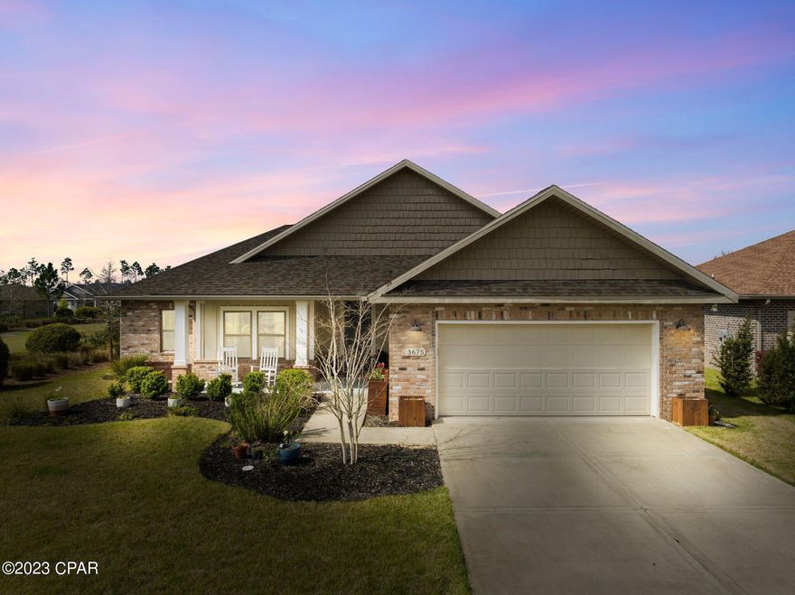 Welcome to this beautiful and modern 4 bedroom 2 bathroom brick home in the sought after Cedar Park. This stunning property is fenced, runs next to a HOA maintained grassy space, and is a true gardeners dream.



As you step inside, you'll be greeted by an open and airy floor plan that's perfect for entertaining. The spacious living area features large windows that allow for plenty of natural light, and opens right into the kitchen space. With sleek stainless steel appliances, classy grey quartz countertops, and all the storage space you need. This kitchen is the chef's dream.



Each of the four bedrooms are appropriately sized and offer ample closet space. The master suite is complete with a luxurious en-suite bathroom featuring a large walk-in closet, double vanity, and shower.