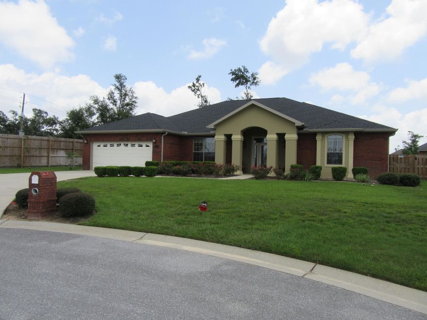 Beautifully maintained 3 bedroom 3.5 bath home located in Panama City. Convenient to Tyndall AFB and a short drive to the most beautiful beaches in the world ! Hardwood, tile and carpet throughout with a manicured fenced back yard  All property sizes and ages are approximate, please measure and/or verify if important.

School assignments are subject to change, please check with Bay County for most accurate information.

Deposit is the same as the rent. Small dogs are allowed with owner approval and a non refundable pet fee. No cats please.