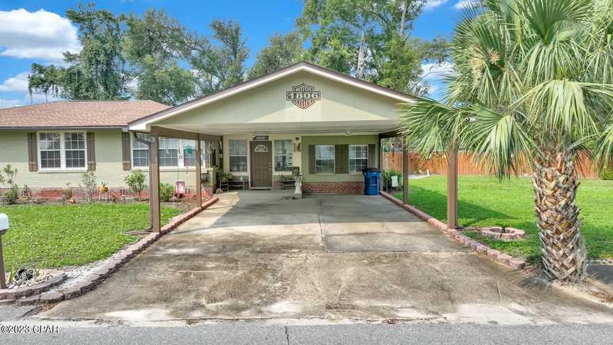CURRENTLY UNDER CONTRACT, SELLER WILL CONSIDER BACKUP OFFERS - Welcome to this charming 3/2 home located in One of Panama City's most beloved communities, The Cove. This well-maintained property offers comfortable living spaces and a convenient location.
Interior Features: Spacious living area with plenty of natural light, Master bedroom with en-suite bathroom, Additional bedroom w/ en-suite bathroom perfect for a growing family or guests.
Exterior Features: Large covered parking area, screened porch for private sitting or entertaining, spacious garage with room for parking and workshop activities, maintained spacious yard. Backyard Fully Privacy Fenced. 
Location: The property is situated in a desirable neighborhood known for its quiet walkable streets and classic communal feel. It offers easy access to shopping centers on 23rd St. Restaurants / Entertainment and boutique shops are a Golf Cart ride away on Harrison Ave, short drives to either Military Base (Tyndall or Navy Base), and under 30 min. to PCB.
Don't miss the opportunity to make this wonderful home yours.