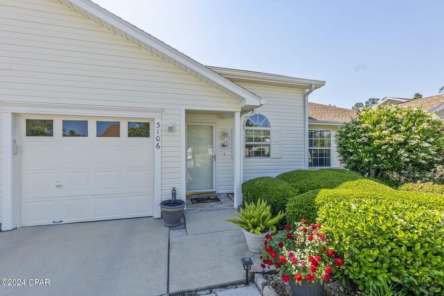 CURRENTLY UNDER CONTRACT, SELLER WILL CONSIDER BACKUP OFFERS..........Nestled within the serene confines of The Hammocks subdivision lies a charming gem of a townhome, offering the epitome of modern living. Step into this meticulously crafted abode and be greeted by an expansive 3-bedroom, 2.5-bathroom layout spanning over 1600 square feet of thoughtfully designed living space.

The thoughtful layout of this townhome embraces a split floor plan, effortlessly delineating the guest bedrooms from the primary suite for enhanced privacy and tranquility. In the heart of the home, the kitchen takes center stage with its beautiful white cabinetry, abundant countertop space, and modern appliances, inspiring culinary delights. A dining room off the kitchen sets the stage for intimate gatherings. Transition seamlessly into the spacious living room, extending warm invitations for relaxation and entertainment.

Ascending the split-level floorplan, you're greeted by the master suite, strategically placed on the main level for utmost convenience and privacy. Meanwhile, a strategically positioned half bath on the first floor ensures comfort and convenience for visitors. Ascend further to discover a versatile upper loft space, perfect for indulging in playful moments or cultivating your professional endeavors as a home office. There are two additional spacious bedrooms, seamlessly interconnected by a bathroom featuring a shower tub combo, ideal for accommodating the needs of family or guests.

This home spares no detail in catering to your daily needs, with the inclusion of a washer and dryer for effortless laundry routines. Meanwhile, the community amenities of The Hammocks, including a refreshing pool, inviting sidewalks, and a vibrant neighborhood ambiance, offer a fulfilling lifestyle for residents of all ages.

Finally, step outside onto the screened-in patio, where you'll be greeted by tranquil vistas overlooking a serene nature area, offering the perfect backdrop for morning coffees or evening unwinding.

Beyond the confines of your home, the allure of this property is further enhanced by its unbeatable location. Situated within close proximity to schools, shopping outlets, and tantalizing dining options, every convenience is within arm's reach.

In summary, this impeccable townhome seamlessly blends comfort, convenience, and style, offering a haven of modern living within a vibrant community setting. Don't miss the opportunity to make this your new home sweet home.