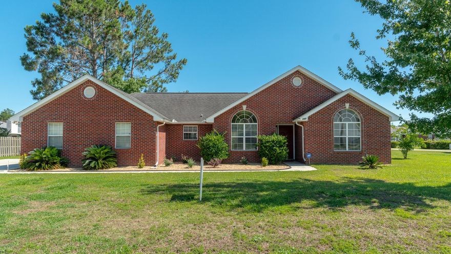 ***FLOOD INSURANCE IS ONLY $464!!*** This 3bd, 2ba, all brick Brittany Woods corner home is SCREAMING for new owners to make it theirs! Home features an open floor plan, freshly painted, wood floors, and new carpet in bedrooms. All appliances and A/C unit are less than 5 years old. Back yard comes with a covered patio and is very spacious. Conveniently located near shopping, restaurants, schools and Tyndall AFB. Mexico Beach is a short drive away! All information is approximate and should be verified by buyers if important