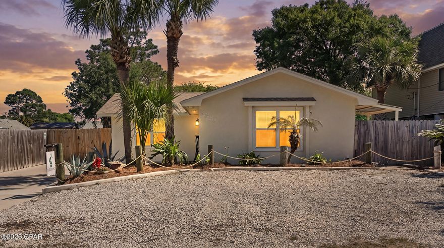 This home is hands down the best value in the whole neighborhood!

The Happy Pelican Cottage is a well-maintained property that is walking distance to the beach and The Grand Lagoons main attractions including: the Pirates Cove Marina, access to dolphin tours, jet skis, pontoon boats, fishing charters, the Sea Screamer, the Sea Dragon Pirate Cruise, grocery stores, public boat access, and many of the top restaurants on the entire beach are all within a 5 minute drive.

This is a prime location home that is tucked away on the quiet east end with a tranquil, oversized backyard complete with a covered porch and there is an extended driveway that could easily house a boat, RV or possibly both! 

There are extra storage areas, laundry, and a half circle driveway with a carport. This property has no HOA and comes fully furnished so it is turnkey and rental ready if you so desire. 

Don't miss your chance to own this special piece of property in a very desirable location off South Lagoon that is priced to sell!

**See walkthrough video**