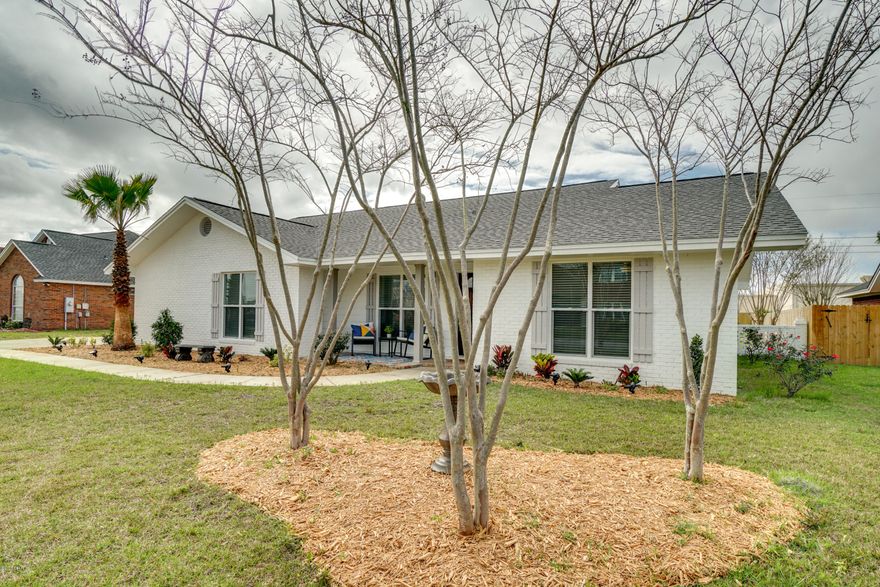If you're looking for a home blending luxury with farmhouse style you have found it with this gorgeous property! This home is a 3 Bedroom / 2.5 Bathroom + Office + HUGE laundry / bonus room in the HIGHLY SOUGHT-AFTER 'The Woods' neighborhood in Panama City! Over the past 6 months this home has been COMPLETELY REMODELED top to bottom - EVERYTHING is NEW - granite countertops, cabinets, appliances, bathrooms, flooring, paint, roof, electrical, plumbing, landscaping, etc. - It is all NEW and TURN-KEY! The neighborhood is amazing, and close to everything in Panama City. The backyard is also completely fenced-in with a large gate to park an RV or boat. Don't wait because this beautiful home WILL NOT LAST LONG!