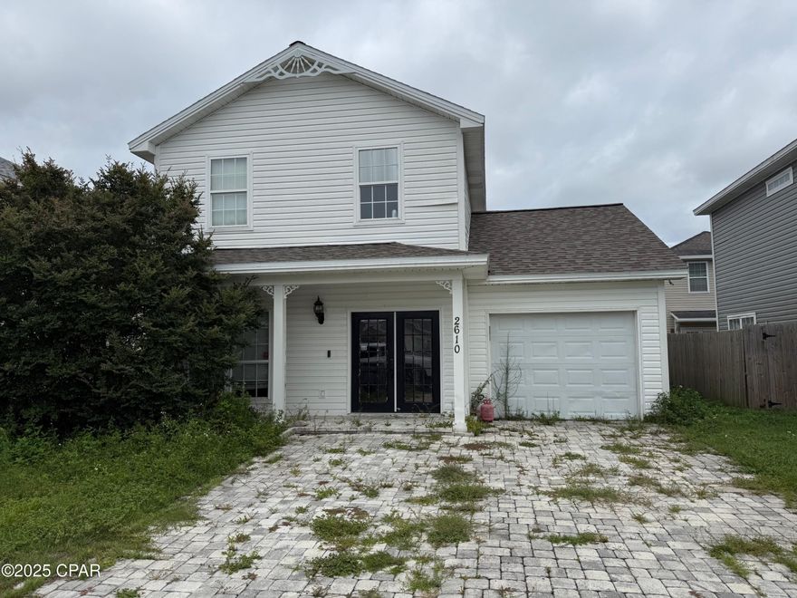 Property is being sold AS-IS. Located conveniently close to US 231. A short 10 mile drive to Tyndall AFB. Will need some TLC. Buyer to verify all pertinent information including lot dimensions and square footage.