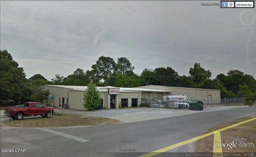 A 19,320 SF warehouse ready for use including 2,790 SF heated/cooled office.3 bathrooms, finished concrete floor, three 12X12 roll up doors, loading dock and ample parking