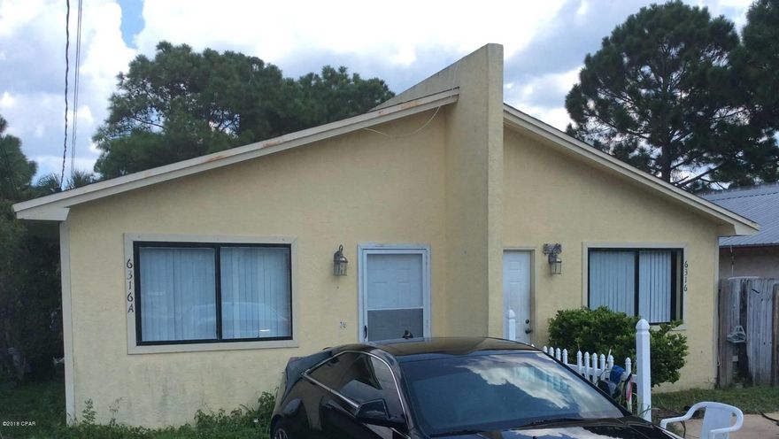 Single story duplex with fenced backyard and tile flooring close to the beach. Half off of the security deposit for active military.



All measurements are approximate.