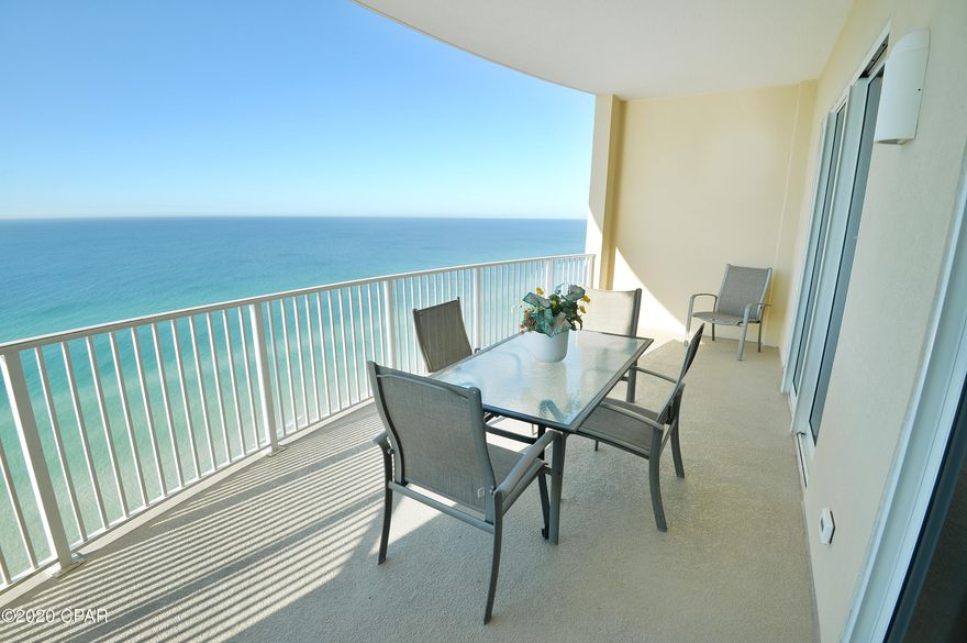 It is hard to find an Ocean Villa seller these days.  The building is known for being clean, well run, having a great floor plan, good parking, and a gigantic balcony for a 2-bedroom. The master bedroom opens directly onto the balcony overlooking the scenic Gulf of Mexico. This unit has an outside owner's storage room. The complex has multiple levels of covered garage parking on both sides of Front Beach Road and a walkover for easy access. The third floor has a sauna, a small fitness area, and onsite Condo Association management. The ground floor has both outdoor (heated) and indoor pools, a sauna, as well as a hot tub and direct access to one of the beach. Measurements are approximate, verify if important.  Servpro took care of a mold issue.  They came in, cleaned out the entire unit, It is hard to find an Ocean Villa seller these days.  The building is known for being clean, well run, having a great floor plan, good parking, and a gigantic balcony for a 2-bedroom. The master bedroom opens directly onto the balcony overlooking the scenic Gulf of Mexico. This unit has an outside owner's storage room. The complex has multiple levels of covered garage parking on both sides of Front Beach Road and a walkover for easy access. The third floor has a sauna, a small fitness area, and onsite Condo Association management. The ground floor has both outdoor (heated) and indoor pools, a sauna, as well as a hot tub and direct access to one of the beach. Measurements are approximate, verify if important.  Servpro took care of a mold issue.  They came in, cleaned out the entire unit, and gave it a clean bill of health.  Unit had mold in 2nd bedroom, in the living area, and a couple spots in each bathroom.  Now it is freshly painted with new vanities.  More photos coming soon.
