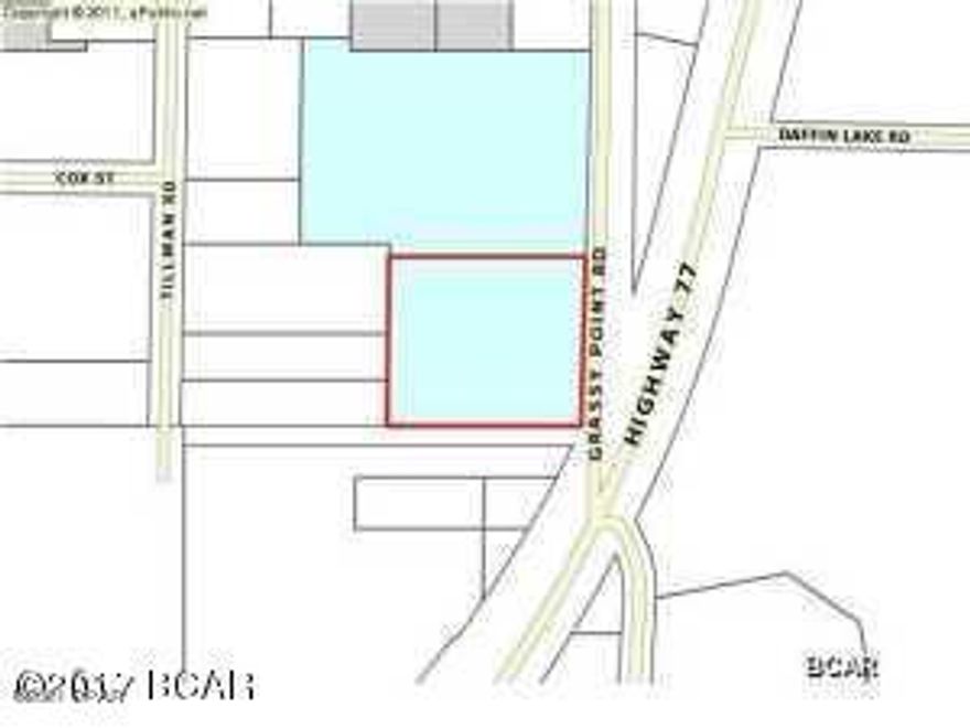Great Location on this property located just over the bridge in the Southport area that is developing into commercial. Property located Hwy 77 with a nice entry on Hwy 77 and Grassy point Rd. A new sewer pipe has been installed along Hwy 77 in front of property according to Bay County Utilities. This would be a nice property for your new business or part of a shopping center. All utilities available should be verified.