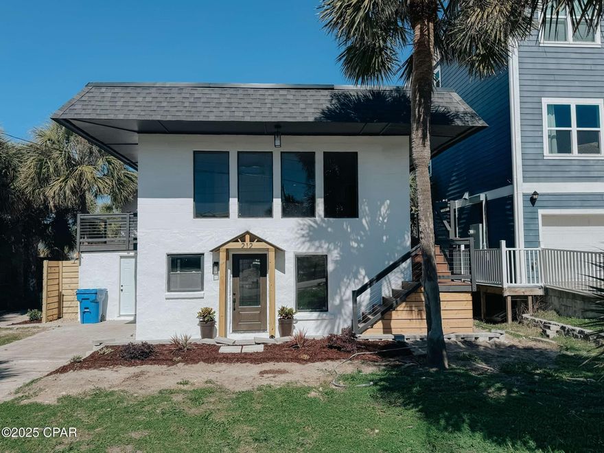 This 2br 1.5 bath apartment is located only 200ft from the white sandy beaches! Located just 5 minutes from Pier Park and dog beach which will be great because this unit is pet friendly. This unit is a ground level unit. Fully renovated to include: Granite, laundry hookups, storage, outdoor shower and much more. Make this your beach oasis!