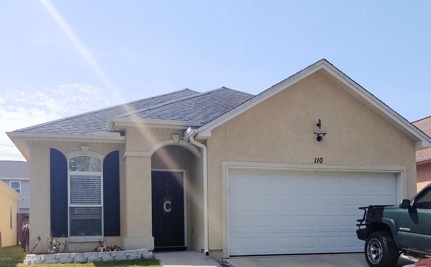 Beach House- 1/ 2 mile from the Gulf. Home is 3 bedroom and 2 bath with covered patio and 2 car garage. Carpet and tile flooring, 9ft ceiling, open floor plan. Large kitchen for entertaining. Great location close to Pier Park, restaurants, entertainment and more! Call to see it today. Great Price! All dimensions, measurements should be verified.