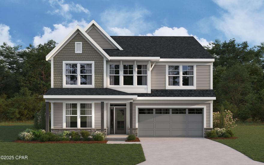 New construction by Fischer Homes in the beautiful Breakfast Point East community, featuring the stunning Ivy design. This unique plan offers 4 bedrooms 3 full baths, and 1 half baths. The expansive family room is the perfect gathering space. Spacious open kitchen with a large island and walk-in pantry connects to the morning room, that walks out to the patio. The owner's suite is on its own level and features a spacious private bath and oversized walk-in closet. Included is a versatile recreation room that can be customized into a guest suite. The spacious 2-bay garage completes this exceptional home.
