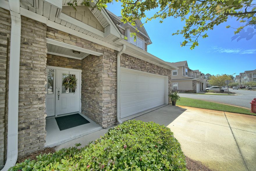 Best deal on the Beach! Large 2 story condo with 3 bed/2.5 baths & over 1450 sq ft. It is freshly painted, has new carpet and several kitchen upgrades. It's Located in a quiet, gated community and minutes from the Beach, shopping, restaurants and family activities. Not to mention there are two entrances, which makes coming & going a breeze, even during high traffic times! Seller paid HOME WARRANTY included. Corner unit with a 2 car garage, covered patio and serene view.

Check document tab for community amenities It's PRICED RIGHT, Welcome Home!