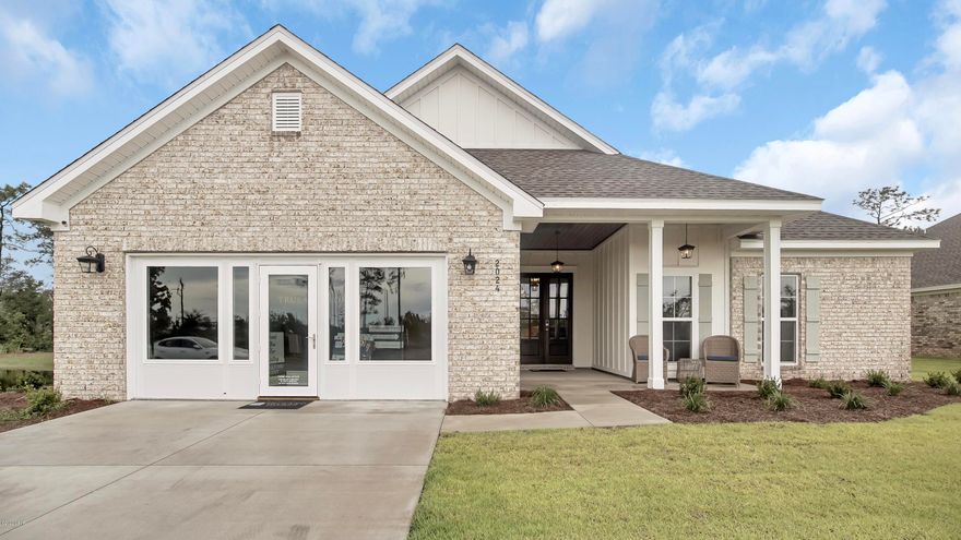 New construction by Truland Homes in the highly desirable King's Point neighborhood! With 4 Bedrooms and 3 Baths, this Brookfield open floor plan home is a must-see, with a stunning interior featuring Luxury Vinyl Plank floors, quartz countertops in the kitchen, 11' ceilings in the main living areas, 9' ceiling in the bedrooms, 8-foot doors throughout, a tiled shower in the master bathroom, and so much more. The exterior boasts of brick on all four sides, a beautiful 8-foot mahogany front door, stained v-groove porch ceilings, and a completely landscaped yard with a sprinkler system. Offering added innovative technology and convenience, this home is equipped with a SMART Things hub, a Ring security doorbell, a Samsung tablet, and a Nest energy-efficient thermostat.