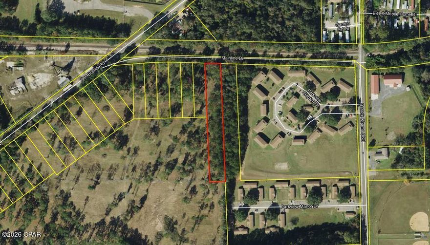 1.3± Acre, zoned commercial, vacant land.