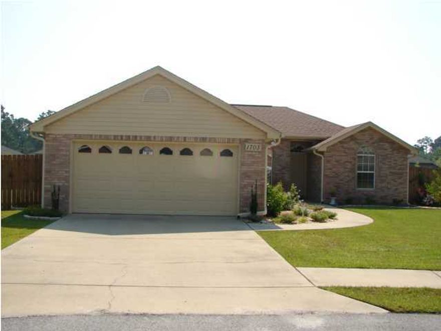 A fantastic home, centrally located to shopping, dining, and schools. This home has a large fenced yard and a 2 car garage. The interior features an open kitchen and a great master bath and bedroom. This spacious home has a ceiling fan in every bedroom and in living room. PLEASE CALL FOR APPOINTMENT! HOME IS STILL OCCUPIED UNTIL THE END OF OCTOBER!