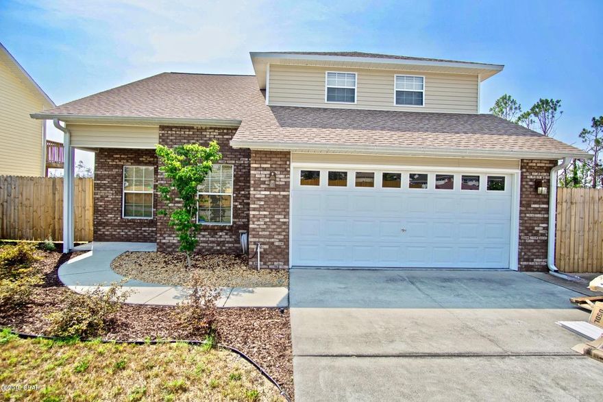 This amazing waterfront 2-story home has everything you'll want and need in your new house, especially the breathtaking views of the Bayou.  This quality built 4 bedroom 2 bathroom home is centrally located in Callaway. Not only are you close to Tyndall Air Force base but you are also a short drive to the worlds most beautiful beaches.  Highlights include a new roof, a two car garage, new paint through out the inside of the home and the master bedroom is on the first floor.  The upstairs has a spacious loft that you could make into an office or a play room.  The backyard has a wonderful shed for your outside lawn equipment or extra storage.  Enjoy a fun weekend with the family going kayaking, canoeing or jet skiing right from your back yard! You can also enjoy cookouts with family or friends in your screened in back patio without neighbors behind you. You don't want to miss your opportunity to own this beautiful home.