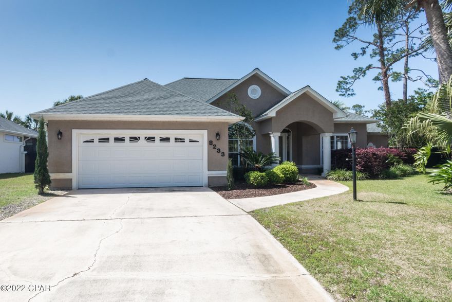 'CURRENTLY UNDER CONTRACT, SELLER ACCEPTING BACKUP OFFERS' Beautiful home with a pool in Palm Bay Subdivision! This 3 bedroom, 2 and 1/2 bath home, plus an office space is located on a quiet cul-de-sac. This home features a split floor plan, snack bar, eat in kitchen dining, and a formal dining room. Enjoy the heated and cooled Florida room overlooking the screened in inground pool. Palm Bay is convenient to great restaurants,  grocery stores, Gulf of Mexico, and more! Call to schedule your showing today. *All important listing information should be verified*
