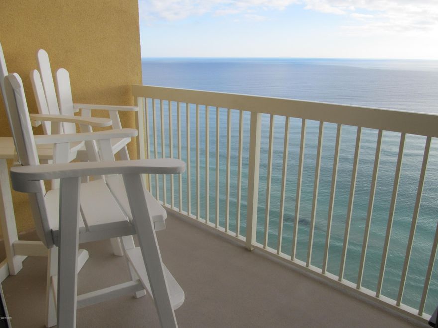 LOCATION, LOCATION, LOCATION – Gulf front Calypso is just east of shopping and entertainment hub Pier Park. This 1BR/2BA premium unit was redone in 2012 and includes hall bunks so you can sleep 6. This unit comes rental ready and completely furnished, upgraded tile on ALL FLOORS, custom tile back splash in kitchen, stainless appliances, and bright wall and trim paint. From the gulf front balcony you can enjoy panoramic views of the beach, breathtaking sunsets, and amazing fireworks. This condo comes rental ready with an incredible rental history. Calypso boasts two swimming pools, gulf side Tiki Bar, fitness center, meeting rooms, tropical landscaping, parking garage, on site security, and more. Be the next proud owner of this condo and you will have the fishing pier, beach, restaurants, shopping, events, amusement park, and more right next door. Calypso is central in Panama City Beach and is approx. 15-20 minutes from the international airport.