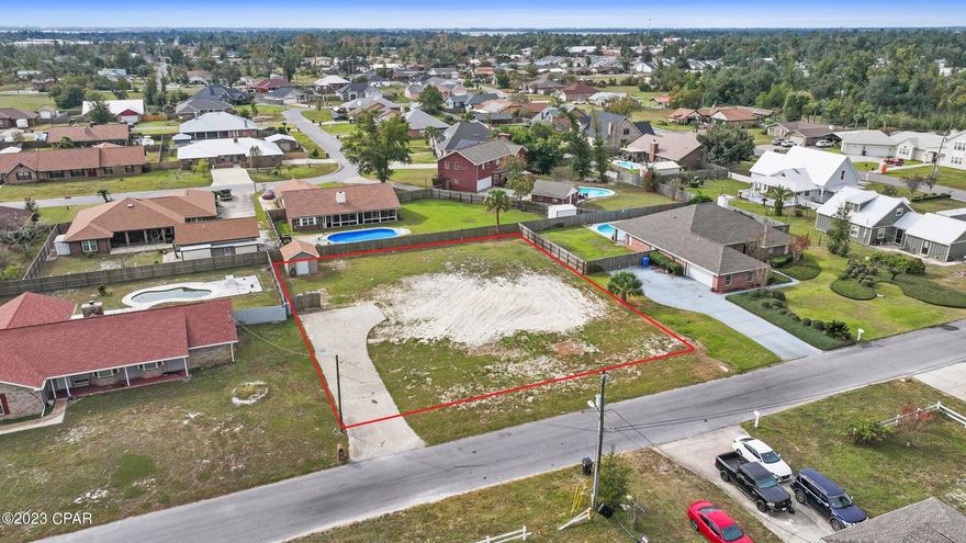 A rare opportunity to build in a well established and desirable community!  This large lot boasts just under half an acre providing tons of potential.  Conveniently located to Tyndall AFB, great schools, and entertainment. Call for more information or to schedule a showing today!