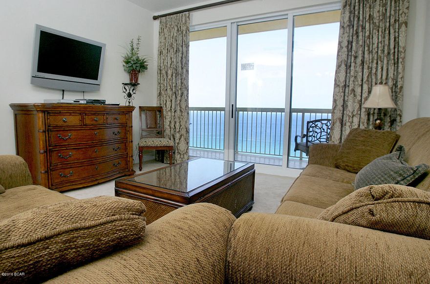 Beautiful appointed and maintained 2BR/2BA + BUNK UNIT. Kitchen and bathrooms were upgraded in 2013 with Custom Cabinets, Fixtures and Granite Countertop's and tile. 



The Gulf Front Master Bedroom offers a beautiful view of the Gulf of Mexico, beaches and pier. 

  

Calypso Resort Towers is all about: sugar white sand beaches and emerald green waters...



New in 2006, this resort condominium is a bright cheery and colorful escape from the ordinary.