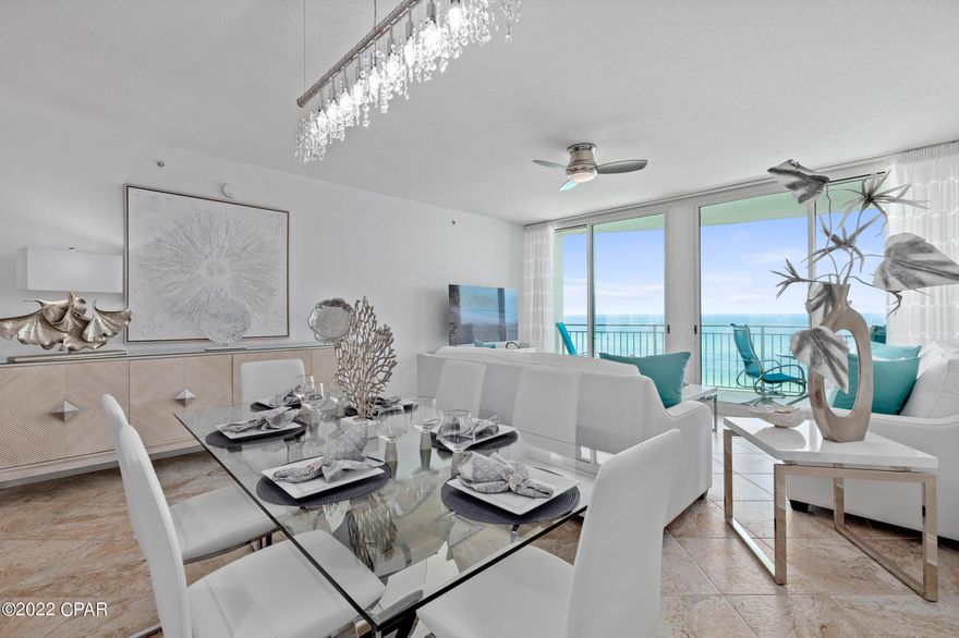 Immaculate, Luxurious, Dreamy and the Most Beautiful Condo in AQUA! AQUA 604 is one of the highest in demand across PCB and the Gulf Coast! Spectacular sunsets and excellent rental income potentially averaging between 55K and 70K! 2 King Bedrooms, 2 Full Bathrooms, Bunkroom Area w/ Twin Bed and Queen Sleeper Sofa.  Exquisite and Professionally decorated interior spaces include a primary suite w/ glass enclosed shower and double vanity, guest room suite w/ glass enclosed shower and single vanity, spacious kitchen w/ Quartz countertops, smart dual craft ice refrigerator, oven/range, microwave and washer/dryer. AQUA 604 is market strong, flawless, well appointed and in position to drive the highest ROI!  Make this your permanent Dream Home or Investment Vacation Dream Home Today! Aqua is in the middle of a Goldmine at Pier Park and nothing compares to this opportunity across the Gulf Coast!

PCB has been defined as No. 2 ''Emerging Destination'' in the world!

Connect to the magic of the gulf and fulfill your beach front vacation dreams in this Luxury AQUA 604 condominium!

AQUA commands one of the most enchanting views on the gulf coast as this beautiful property rises above the white sands of Panama City Beach to the vibrant blue of the Gulf Coast sky. Sandy white beaches and blue-green crystalline waters stretch as far as the eye can see. Experience the poolside café, the whirlpool spa and the majestic beachside terrace of pools, fountains and water gardens - Aqua is your ultimate Gulf-front vista, all the beauty of resort living and all the comfort of home.

Vacation pleasures abound as there is championship golf, fine restaurants, spectacular shopping, sport fishing, scuba diving, parasailing and amusement parks...or just make new tracks in the sand. Whatever you choose, AQUA is both your enchanting host and your luxurious sanctuary. While at Aqua you can enjoy on-site pampering services such as our Aromatherapy Steam Room, Fitness Center, supervised Kid's Club during peak vacation seasons, Poolside Party, Meeting and Media Room, an Event Center and more.

Entertainment Highlight:
AQUA is located 10 minutes from the Northwest Florida Beaches International Airport and just a pleasant stroll away from PIER PARK, a 240-acre high-energy entertainment, dining and retail wonder for the whole family. Pier Park is a unique open-air regional retail environment providing shopping, entertainment, and dining experiences.

Ride the Waves of Luxury Living! AQUA 604 is a contemporary coastal classic with a touch of modern beach elegance! Your Dream and Drop of Heaven on the Gulf Coast awaits you!