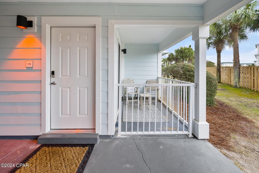 Welcome to Beachside Villas, an ideal retreat on 30a, strategically positioned between Seaside and Rosemary Beach. Recently opened for rentals, this unit offers a lucrative investment and a cozy space for full or part-time living. Step into a freshly upgraded haven with new Luxury Vinyl Plank (LVP) flooring throughout, completed in March 2024. This modern touch enhances coastal charm, setting the stage for a comfortable and stylish living experience. Immerse yourself in the allure of the 30a community, known for its sophistication and coastal convenience. Park effortlessly by your ground floor unit, creating an accessible space for your everyday convenience. This two-bedroom, two-bathroom condo with a full kitchen includes new siding, windows, sliding door, rewired electrical, exterior lights, washer and dryer, and a 2021 HVAC system, ensuring a low-maintenance and attractive property. Invest in more than just a property; invest in a lifestyle. Beachside Villas invites you to be a part of the thriving 30a community, where every day is an opportunity to bask in the Gulf Coast's charm, whether you're living here full-time or enjoying it as your cherished getaway. With beach access steps away and a free community shuttle to Eastern Lake Public Beach Park, this property caters to both residents and visitors alike.