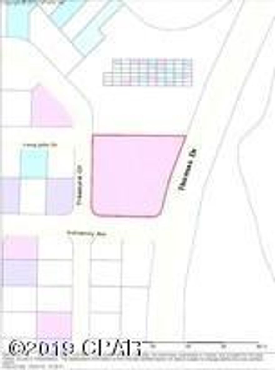 This is a premier location across from the Marina, with high traffic on Thomas .  Many potential uses for this property, commercial zoning (verify uses with Panama City), but room for townhomes/condos.  We have original plans for 24 units with ample parking and a pool. This location should afford water views from part of the units once built.